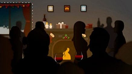 Holiday Party – Brick Wall