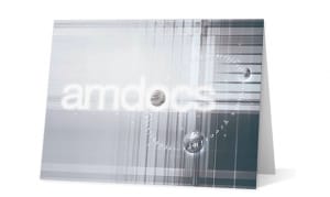 Amdocs corporate holiday greeting card thumbnail