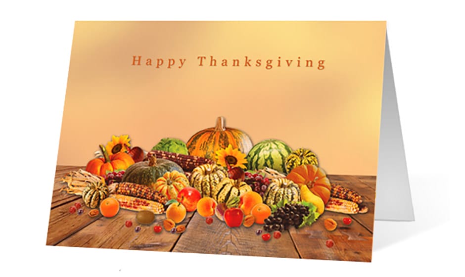 cornucopia corporate holiday greeting card thumbnail