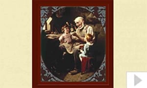 Booz Allen Hamilton 2010 custom corporate holiday business ecard