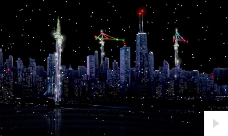 Holiday Cranes-Color