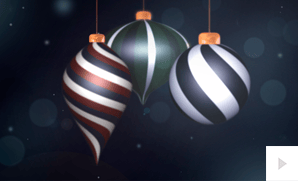 twirling wishes corporate holiday ecard thumbnail