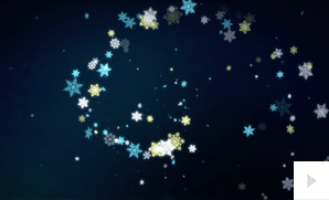 snowflake symphony corporate holiday ecard thumbnail