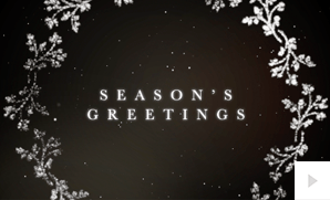 shimmering wishes corporate holiday ecard thumbnail