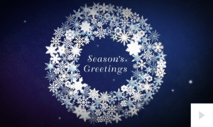 Crystal Creations corporate holiday ecard thumbnail