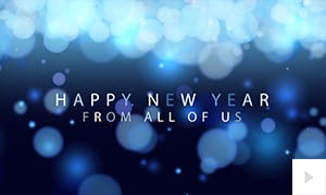 Warm Wishes – New Year (Blue)