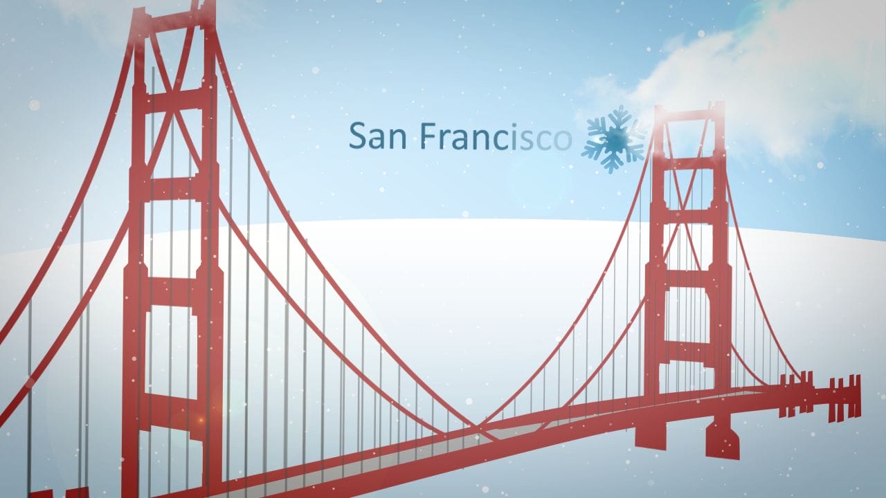 from all of us US cities corporate holiday ecard thumbnail