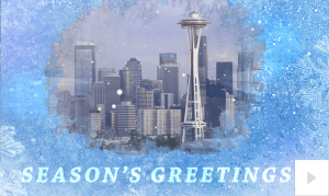 2018 frozen city corporate holiday ecard thumbnail