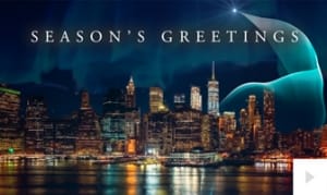 Light Rising corporate holiday ecard thumbnail