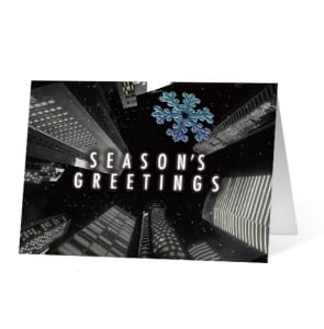 18. City Skyward corporate holiday print thumbnail