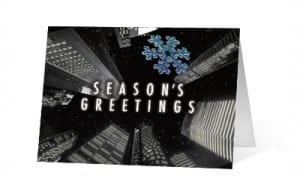 18. City Skyward corporate holiday print thumbnail