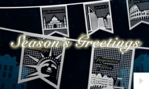 Holiday Banners corporate holiday ecard thumbnail