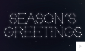 constellation corporate holiday ecard thumbnail