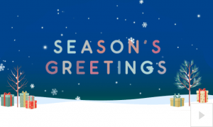 2019 under the dome corporate holiday ecard thumbnail