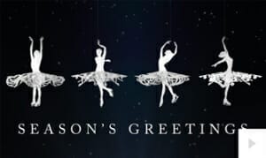 Snow Dance corporate holiday ecard thumbnail