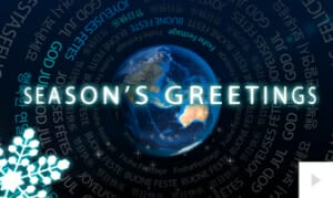Global Gestures corporate holiday ecard thumbnail