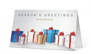 2019 Wrapping Wishes Vivid Greetings Print cards