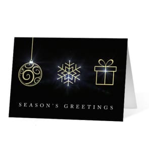 2019 Sparkling Lines Vivid Greetings Print cards