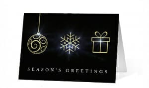 2019 Sparkling Lines Vivid Greetings Print cards