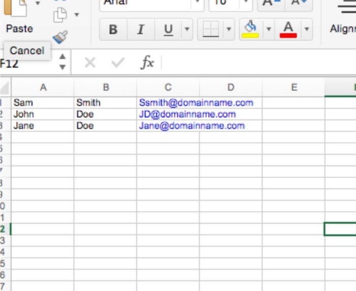 How to save a csv Vivid Greetings Corporate Holiday Ecard