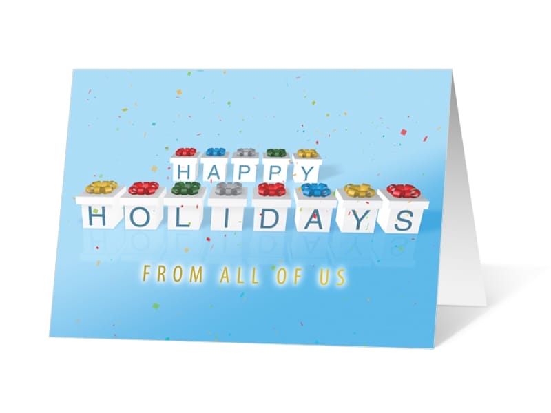 Giftbox Dance corporate holiday print thumbnail