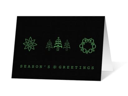 Retro Computing corporate holiday print thumbnail