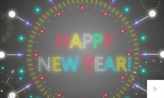 Merry & Bright New year (Silver)