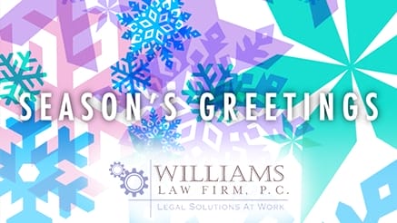 2020 Williams Law corporate holiday ecard thumbnail