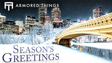 2020 Armored Things Semi-Custom corporate holiday ecard thumbnail