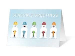 Builder Bears corporate holiday print thumbnail