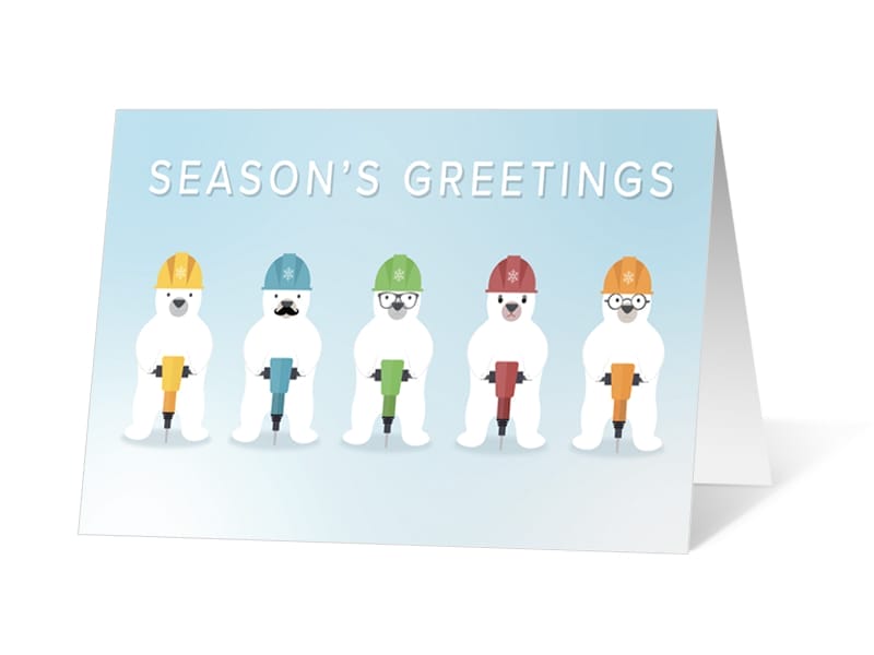 Builder Bears corporate holiday print thumbnail