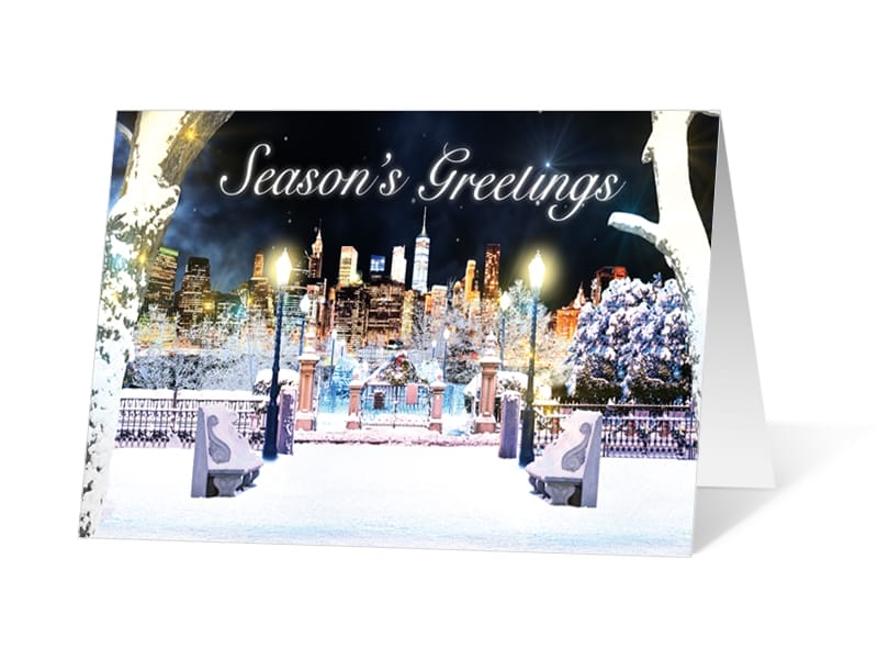 Holiday Tunnel corporate holiday print thumbnail