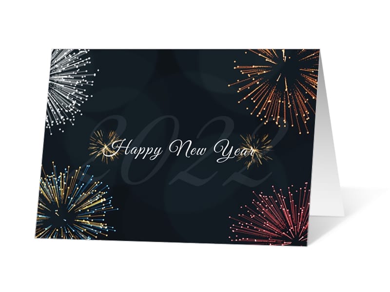 2021 Sparkler Holiday Print Card Thumbnail