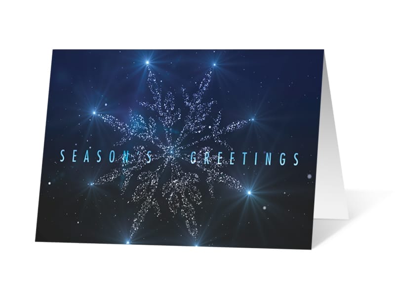 Enlightening corporate holiday print thumbnail