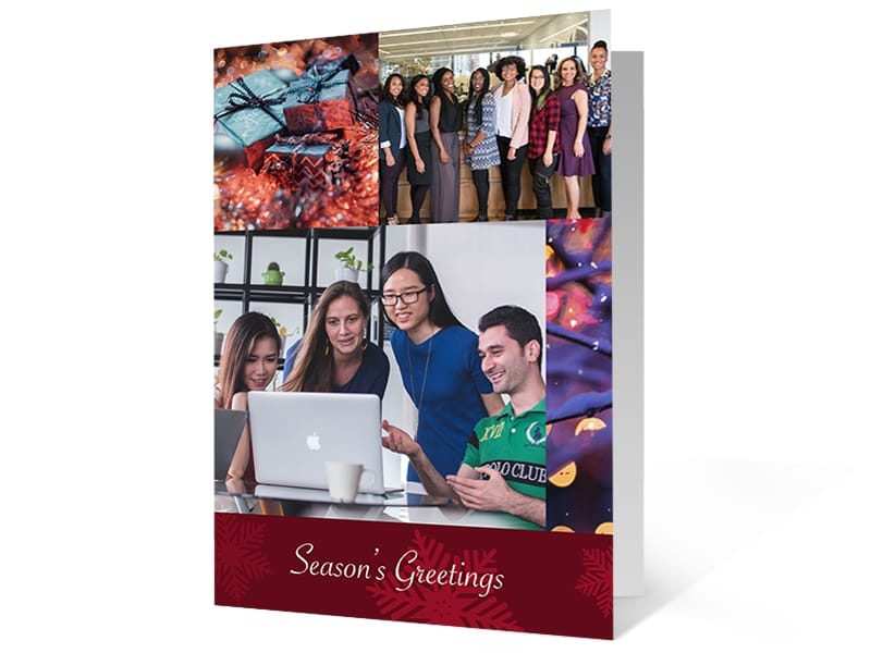 Scrapbook Holiday Print Card Thumbnail