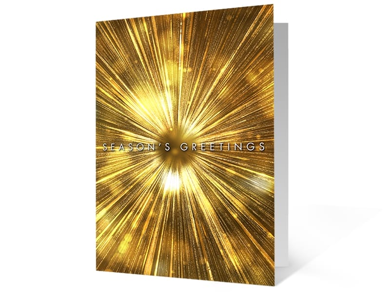 Star Burst Holiday Print Card Thumbnail