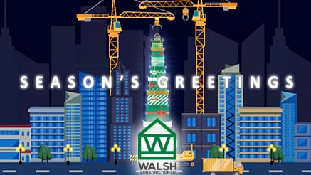 Walsh Construction (2022) corporate holiday ecard thumbnail