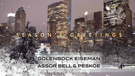 Golenbock (2022) corporate holiday ecard thumbnail