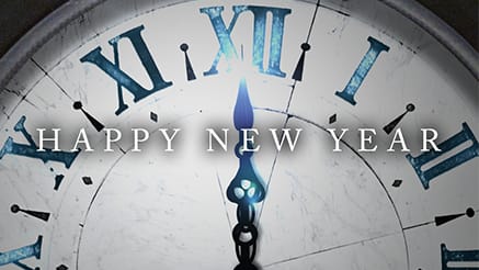 2022 Holiday Clock (New Year Version) corporate holiday ecard thumbnail