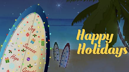 Holiday Surfboard