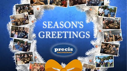 Precis Engineering (2021) corporate holiday ecard thumbnail