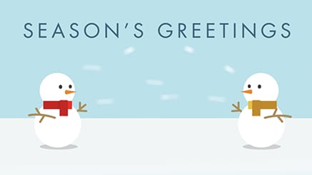2021 Snowball Fight corporate holiday ecard thumbnail