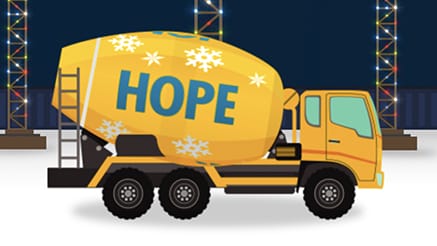 2021 Cement Sentiments corporate holiday ecard thumbnail