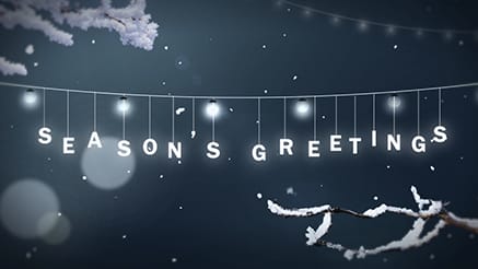 2020 Night lights photo corporate holiday ecard thumbnail