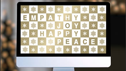 2020 Zoom Greetings corporate holiday ecard thumbnail