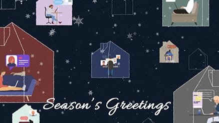 2020 Virtual Celebration corporate holiday ecard thumbnail