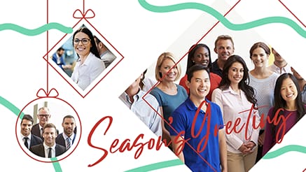 2020 Festive Dance corporate holiday ecard thumbnail