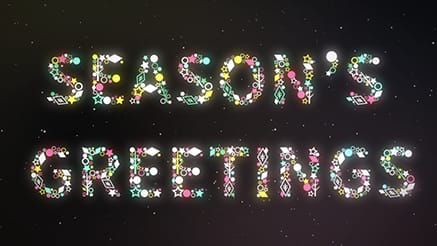 2019 Colorful Collection corporate holiday ecard thumbnail