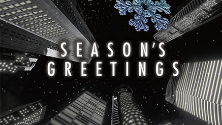 2018 City Skyward corporate holiday ecard thumbnail