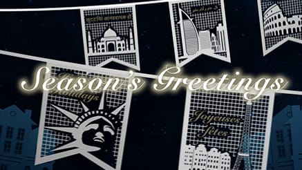 2018 Holiday Banners corporate holiday ecard thumbnail